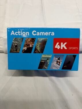 4K Action Camera – Waterproof Sports Cam – WiFi – Accessories Included – New